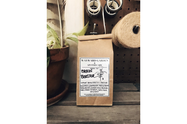 Brain Booster Herbal Tea | Lion’s Mane | Rosemary and Strawberry | Nootropic