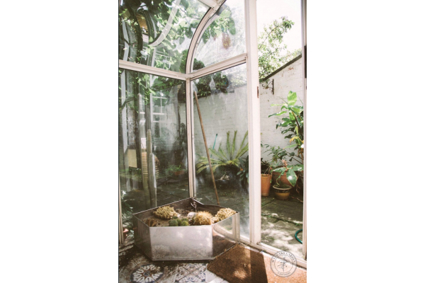London Courtyard Poster Print