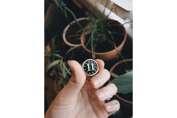 11 pin | Eleven pin | Hard Enamel Lapel Pin | Gold | Lapel Pins | Enamel Pins |