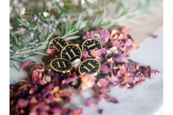 11 pin | Eleven pin | Hard Enamel Lapel Pin | Gold | Lapel Pins | Enamel Pins |